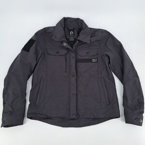 Can Am Street Research Apparel Mens M Gray Jacket Lightweight BRP Motorcycle